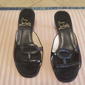 Authentic Christian Louboutin heels (broken strap)